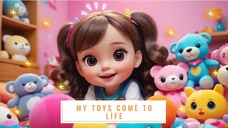 My toys come to lifeChildrens Stories kids toys life story children fun cute colorful [upl. by Elodia701]