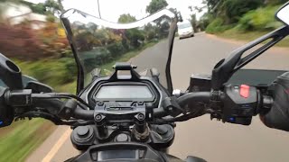 DOMINAR 400 POV Ride  Pure Exhaust Sound  RAW Video  viperpiston [upl. by Eissak]