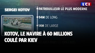 Kotov le navire à 60 millions coulé par Kiev [upl. by Andras]