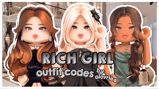 RICH GIRL ROLEPLAY OUTFIT CODES for berry avenue bloxburg amp brookhaven roblox bloxburg [upl. by Clarissa]