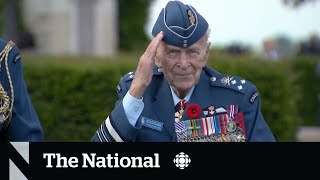 DDay 80th anniversary ceremonies underway in Normandy [upl. by Ilenay]