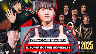 KERIA Y ONER RENUEVAN EN T1  ¿CANYON SE VA  EL SUPER ROSTER DE REKKLES  Noticiero N°9 LoL [upl. by Genvieve]