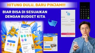 Cara hitung kalkulator Livin KPR  Simulasi pinjaman KPR bank mandiri [upl. by Ahsemrac515]