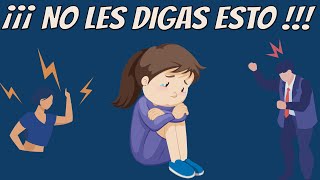 8 cosas HIRIENTES que los PADRES DICEN a sus hijos [upl. by Leyameg]