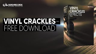 Vinyl Crackling Sound Effect Vol 2 Free Download [upl. by Atinaj]