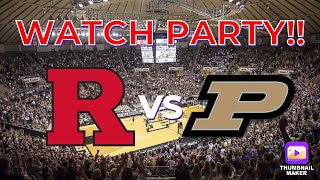 Rutgers vs Purdue Final 4 Minutes Live Reaction [upl. by Sclater]