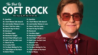 Best Soft Rock Songs 70s 80s 90s  Elton John Michael Bolton Rod Stewart Lionel Richie Bee Gees [upl. by Venable]