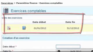 Créer un exercice comptable avec le logiciel de gestion de syndic de copropriété VILOGI [upl. by Denison]