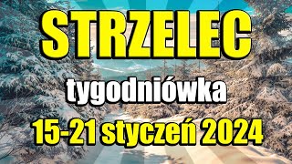 STRZELEC TAROT TYDZIEŃ 1521 STYCZEŃ 2024 [upl. by Ellenej]