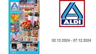 Aldi Nord Prospekt  vom 0212 bis 07122024 [upl. by Onaimad]