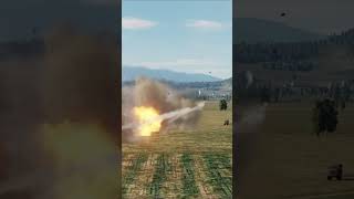 Russian Ka50 Helicopter Attacks French Soldiers  DCS [upl. by Sim52]