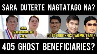 Kent Garcia is live SARA DUTERTE MAY 405 GHOST CONFI BENEFICIARIES TULFO BROTHERS BAKIT TAHIMIK [upl. by Disario]