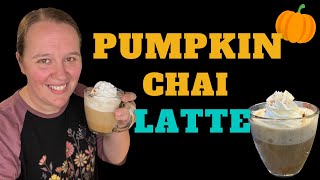 Pumpkin Chai Latte Recipe [upl. by Stirling753]