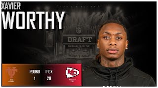 2024 NFL DRAFT Xavier Worthy  Kansas City Chiefs [upl. by Marve732]