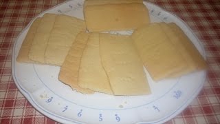 Comment faire les biscuits shortbread  Biscuit Ecossais [upl. by Nalor]