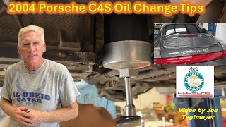 Porsche C4S Oil Change Tips [upl. by Acinad]