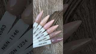 Beżowe Pudry Tytanowe Manicure Tytanowy NSN New Style of Nails paznokcie nails nailstyle fun [upl. by Gensler614]