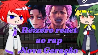 Rezero react ao rap nova geração Maki Hakari e Yuta Anirap Subaru as Yuta [upl. by Decker]