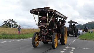 Welland Steam Rally 2024 Part 1 The road run 250724 [upl. by Tabshey]