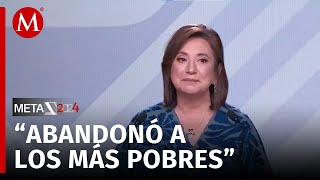 Xóchitl Gálvez señala que el gobierno federal ha abandonado a los más pobres [upl. by Eiryt328]