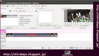 4 動画編集ソフトウェア Kdenliveの使い方 レンダリングについて解像度1920×1080ドットフルHD動画編集対応 LinuxUbuntu 1204 [upl. by Lledal647]