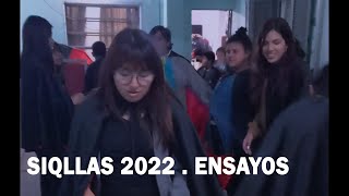 SIQLLAS REGISTRO 2022  ENSAYOS para la Fiesta del 30 de Septiembre PATRON SAN JERONIMO [upl. by Eiloj]