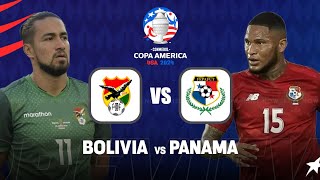 Bolivia vs Panama LIVE 🔴 Group C  Copa America 2024 [upl. by Lise]