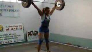 Aneta Florczyk  snatch 100 kg [upl. by Bret]