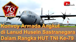 Konvoy Armada Angkut HUT TNI 79 [upl. by Esserac]