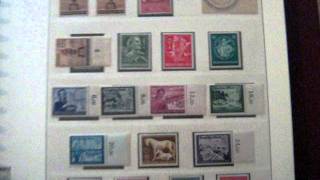 My German Stamp Collection Deutsches Reich 1933 to 1945 [upl. by Vergos]