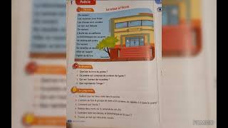 Poésie  Le retour à lécole  Unité 2  la vie scolaire  le trésor des mots  CP [upl. by Nho]