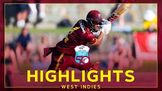 Highlights  West Indies v England  Shai Hope Strikes 68 But Visitors Win  2nd CG United ODI [upl. by Alamaj]