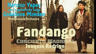 quotFandangoquot Concierto Madrigal Joaquín Rodrigo 1966  Narciso Yepes con Philharmonia Orch HD [upl. by Aronael]