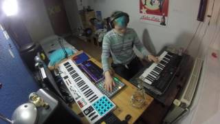 Argon  Live performance using MAudio Code Novation Launchpad Korg Taktiel and FL Studio [upl. by Gundry]