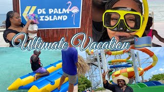 VAKANTIE VLOG 5 Palm Island Aruba 🇦🇼 The Best Day 🏖️ Family Fun Activities 2024 [upl. by Alhahs]