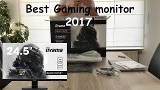 Best Gaming Monitor of 2017  IIYAMA GMASTER BLACK HAWK [upl. by Noreh604]