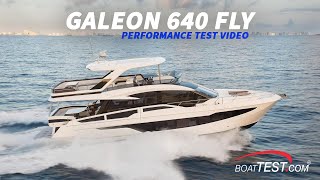 Galeon 640 Fly 2020 Test Video  By BoatTESTcom [upl. by Ajidahk]