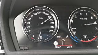 Bmw X1 20i sdrive 2019 Top Speed 100200kmh [upl. by Miculek]