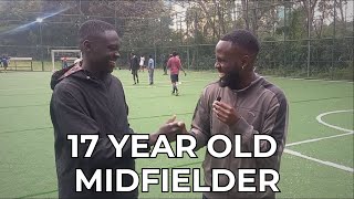 Aspiring 17 Year Old Footballer  Interview  Highlights… [upl. by Ydnerb]