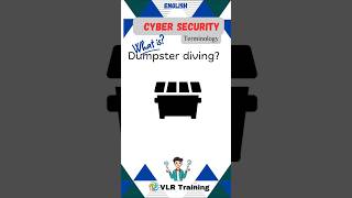 What is Dumpster diving cyber security terminologyvlrtraining cybersecurity education [upl. by Lightfoot513]