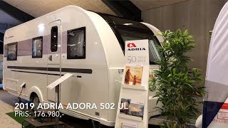 2019 Adria Adora 502 UL Fremvisning [upl. by Yentroc]