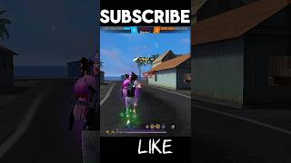 🆓Dangerous clutch in free fire 🔥OBJ WITH IS 😯 CIUTCH shorts freefire ytshorts short [upl. by Ellehcram]