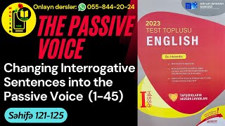 DİM YENİ TEST TOPLUSU 2023 İNGİLİS DİLİ  THE PASSIVE VOICE  Changing Interrogative Sentences 145 [upl. by Ynahteb]