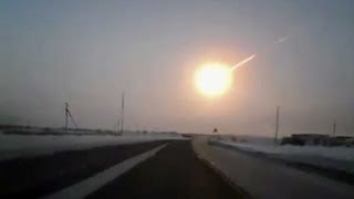 Russian Meteor Explosion 2013 COMPILATION [upl. by Ynnavoj]