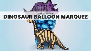 Dinosaur Balloon Marquee [upl. by Yrrej]