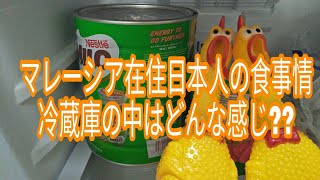 マレーシア在住日本人の食事情、冷蔵庫の中はどんな感じ [upl. by Airekahs239]