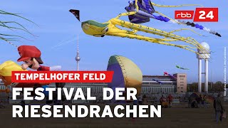 Flugspektakel in Berlin Festival der Riesendrachen 2024 [upl. by Kleiman]