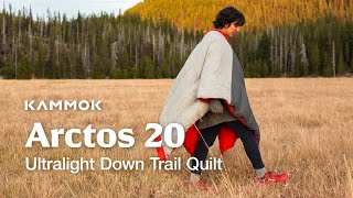 Arctos 20 Ultralight Trail Quilt  Kammok [upl. by Ylesara]