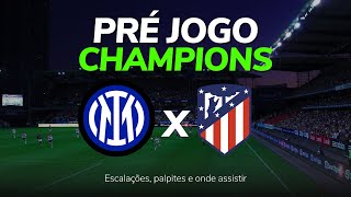 Inter de Milão x Atlético de Madrid na Champions LEAGUE [upl. by Eeliak337]