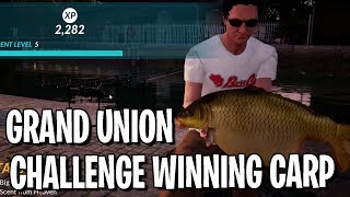 How to Win The Carp Challenge  Grand Union  FIshing Sim World  Guide [upl. by Trebeh198]